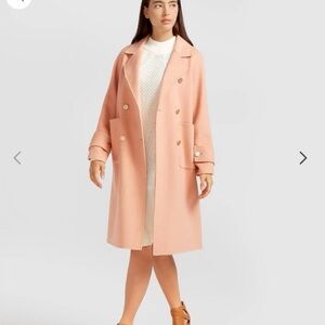 NWOT Belle Bloom Peach Coat